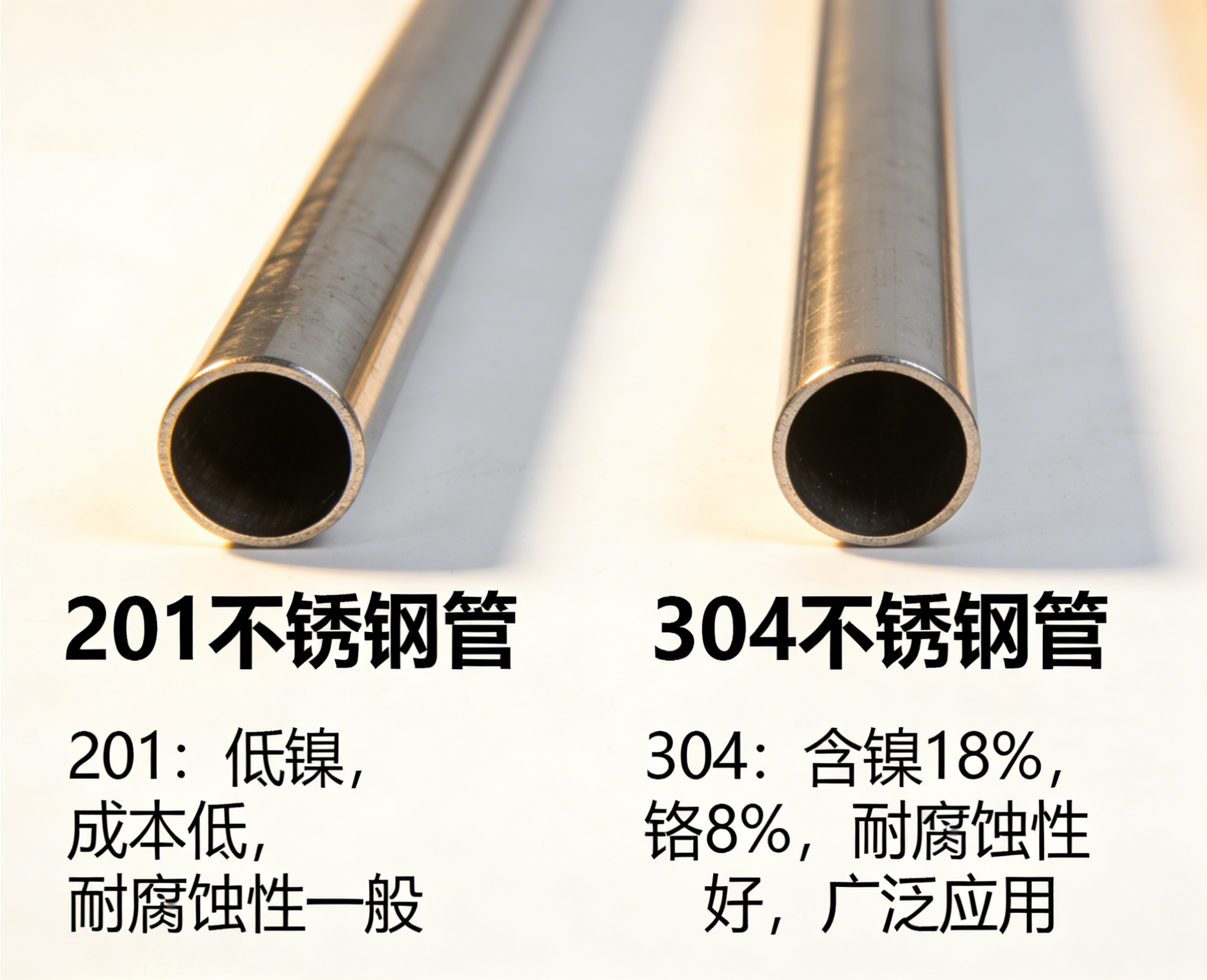 佛山不锈钢管厂家选品指南：201/304/316 不锈钢管怎么选才对？
